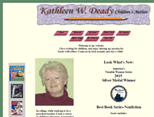 Tablet Screenshot of kathleendeady.com